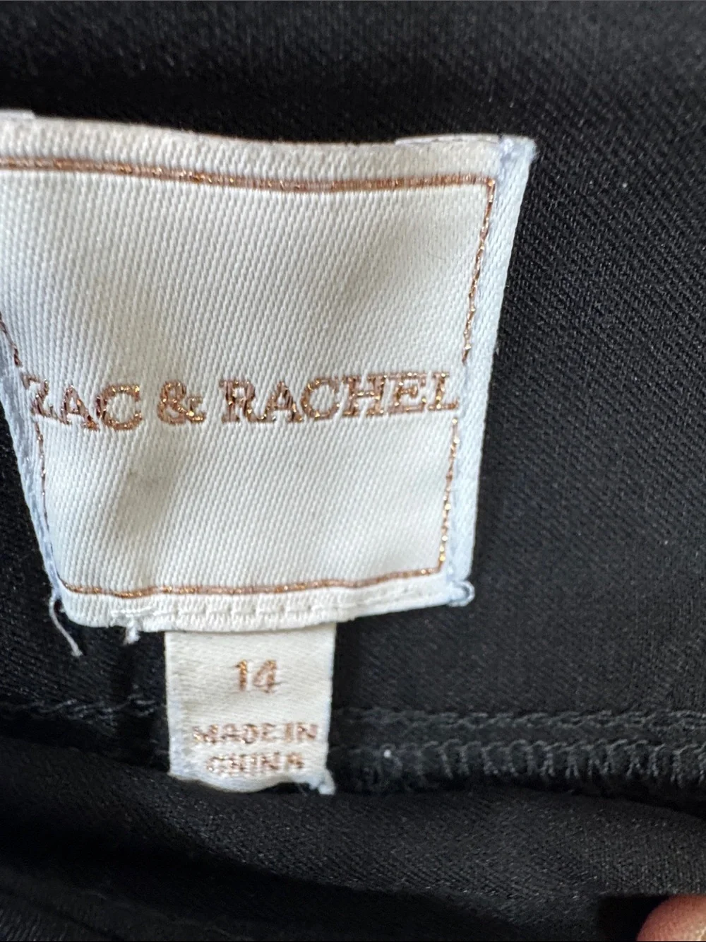 Zac & Rachel Black Bottom Outside Ankle w/ 3 Bows Slim Ankle Pull-On Pants